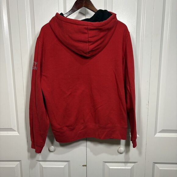 Ohio State University Hoodie Size M Red Buckeyes 1870 Buckeye Nation Graphic - Picture 4 of 8